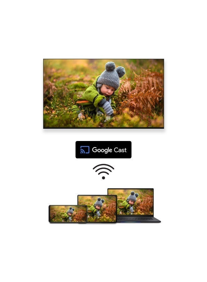 طومسون تلفزيون تومسون 50 بوصة QLED 4K UHD جوجل TV – ريسيفر داخلي – سمارت بتطبيقات ومنصات مشاهدة – ضمان 5 سنوات – موديل THO50VS3QSUTSA - Image 4